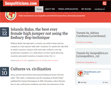 Tablet Screenshot of geopoliticians.com